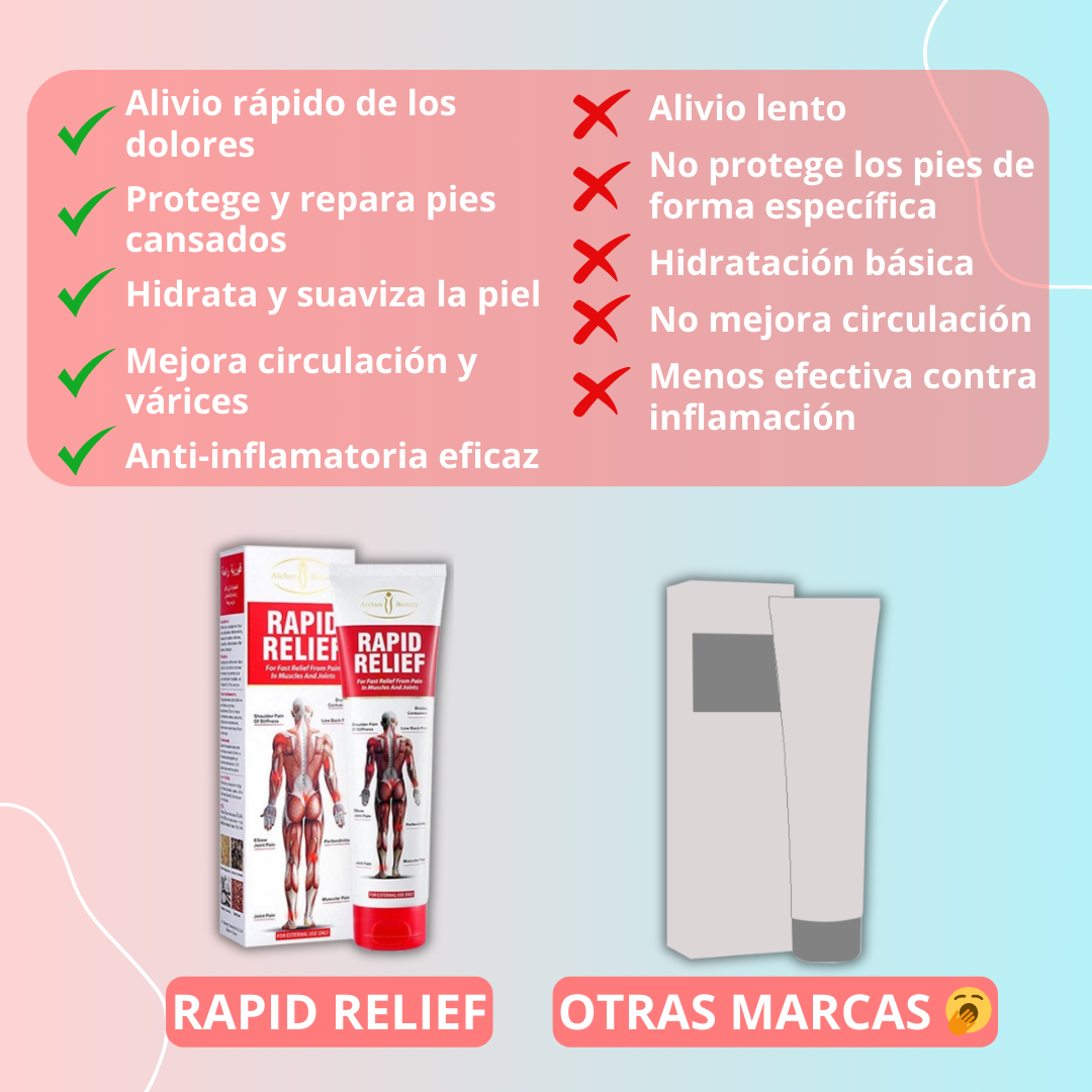 Crema Alivio Rápido Dolor Muscular + ENVÍO GRATIS 🚚