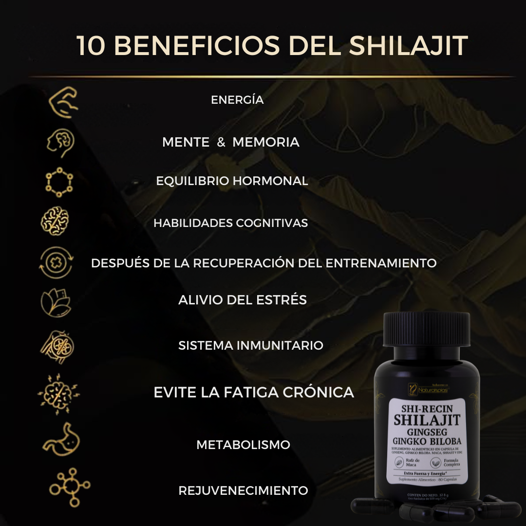 Shilajit™: Dale la Energía que tu cuerpo Necesita AHORA! + ENVÍO GRATIS 🚚