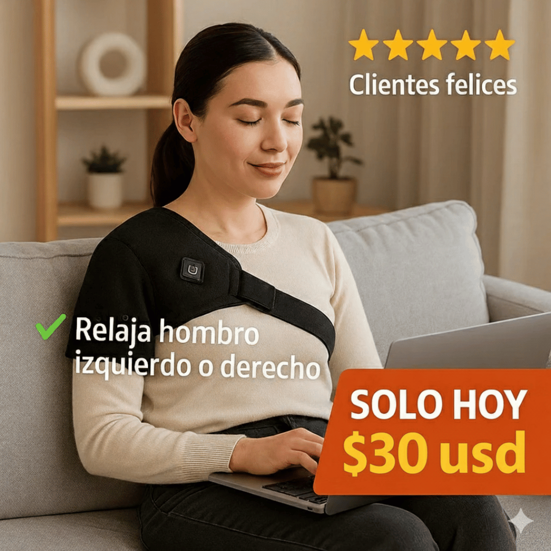 ThermaShoulder™: Alivia tus dolores en 10 MINUTOS! + ENVÍO GRATIS 🚚