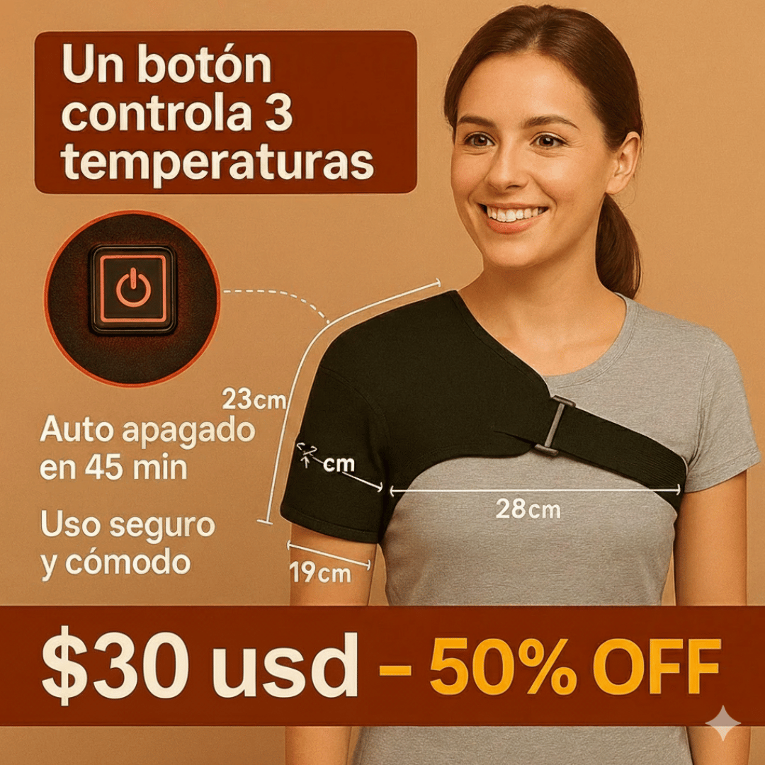 ThermaShoulder™: Alivia tus dolores en 10 MINUTOS! + ENVÍO GRATIS 🚚