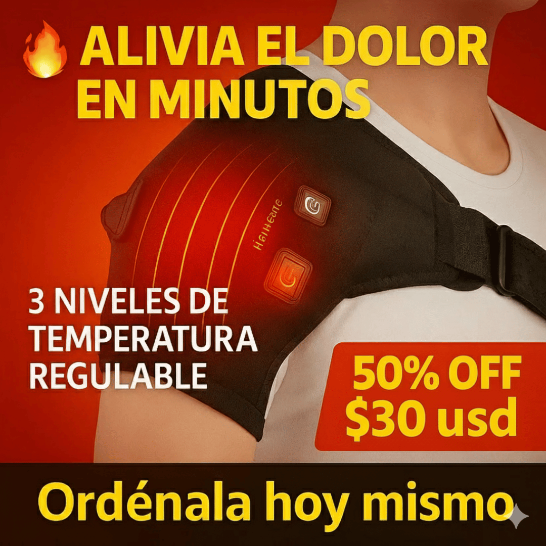 ThermaShoulder™: Alivia tus dolores en 10 MINUTOS! + ENVÍO GRATIS 🚚