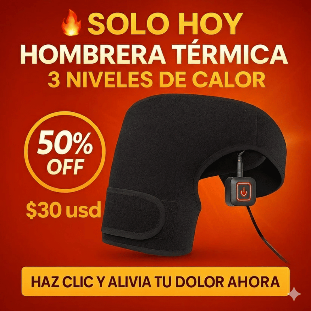 ThermaShoulder™: Alivia tus dolores en 10 MINUTOS! + ENVÍO GRATIS 🚚