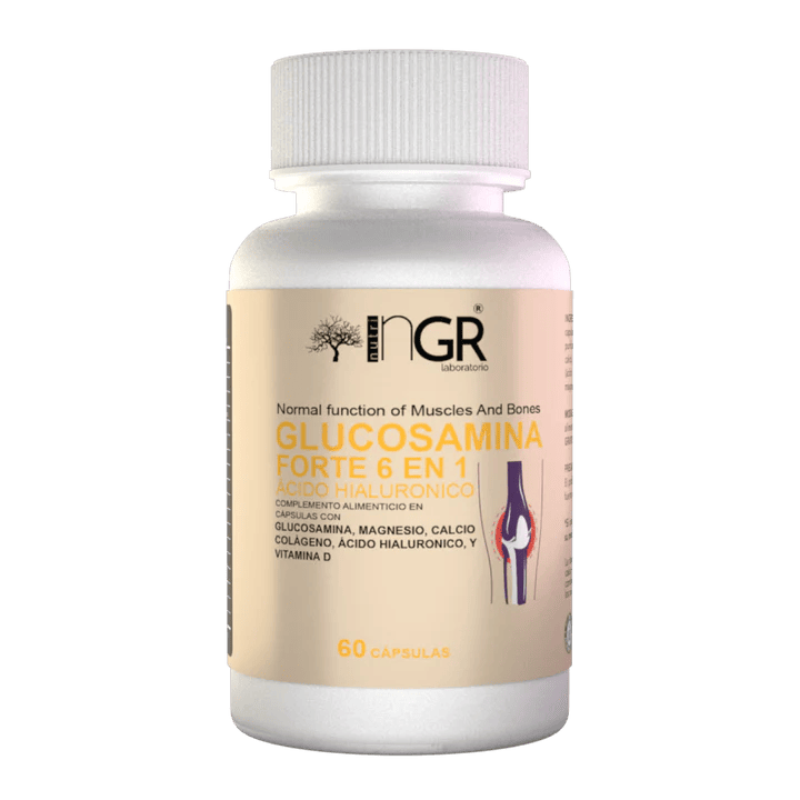 ¡GLUCOSAMINA FORTE 6 EN 1! 🔥 💪 Recupera tu Bienestar ¡El suplemento que tus articulaciones necesitan! + ENVÍO GRATIS 🚚