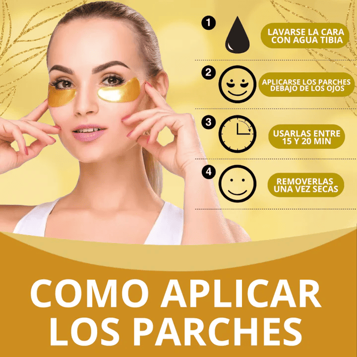 Pack 60 Parches Para Ojeras + ENVÍO GRATIS 🚚