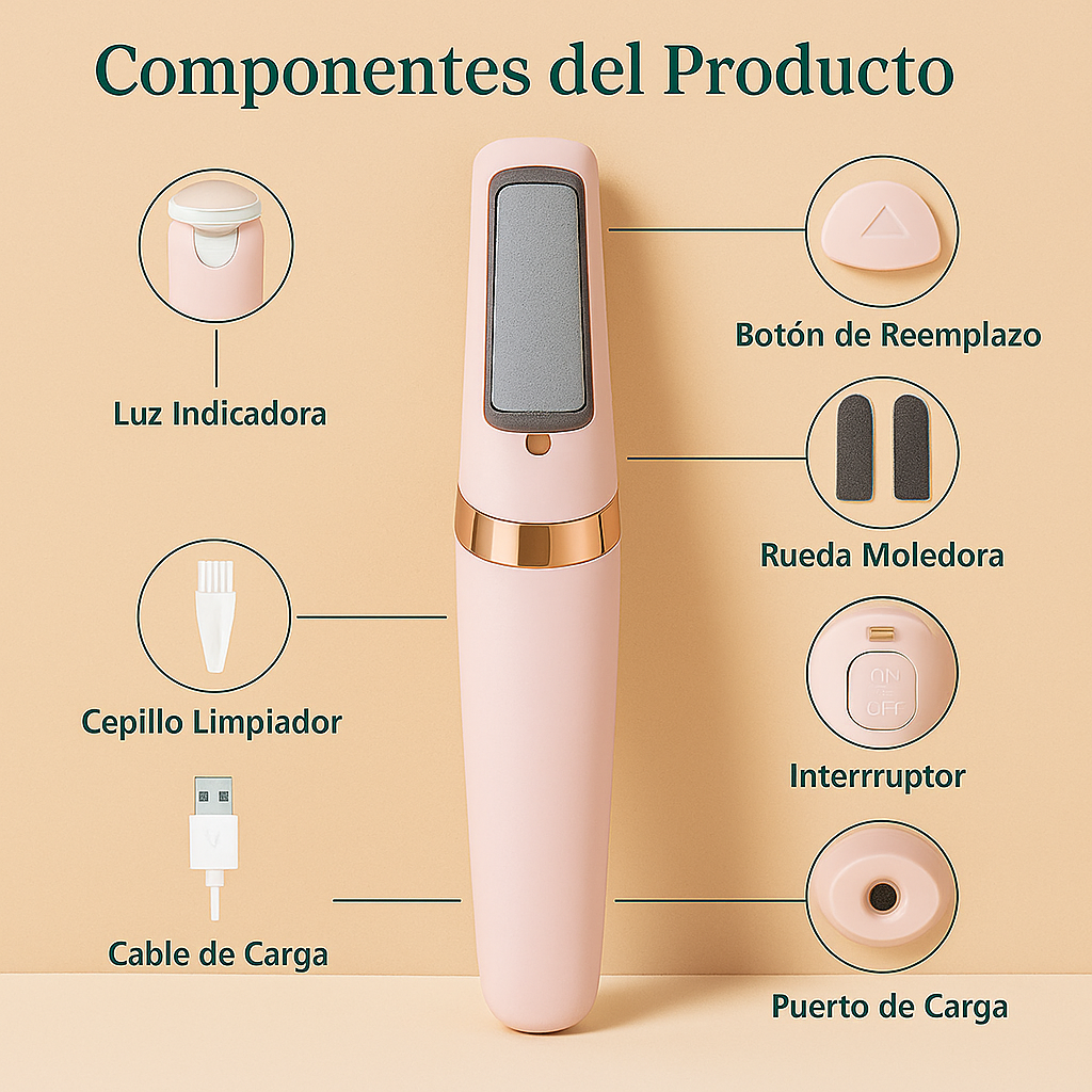 LIMA PRO™: Elimina los Callos Rápidamente + KIT de Manicure de REGALO 💅🚚