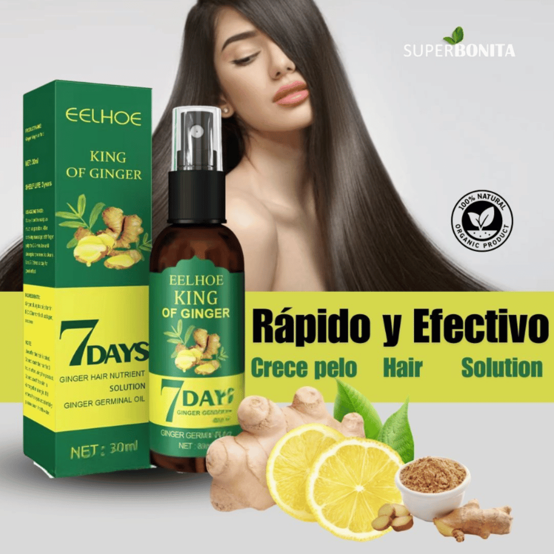 KING OF GINGER: Haz CRECER tu PELO en POCO TIEMPO! + ENVÍO GRATIS 🚚
