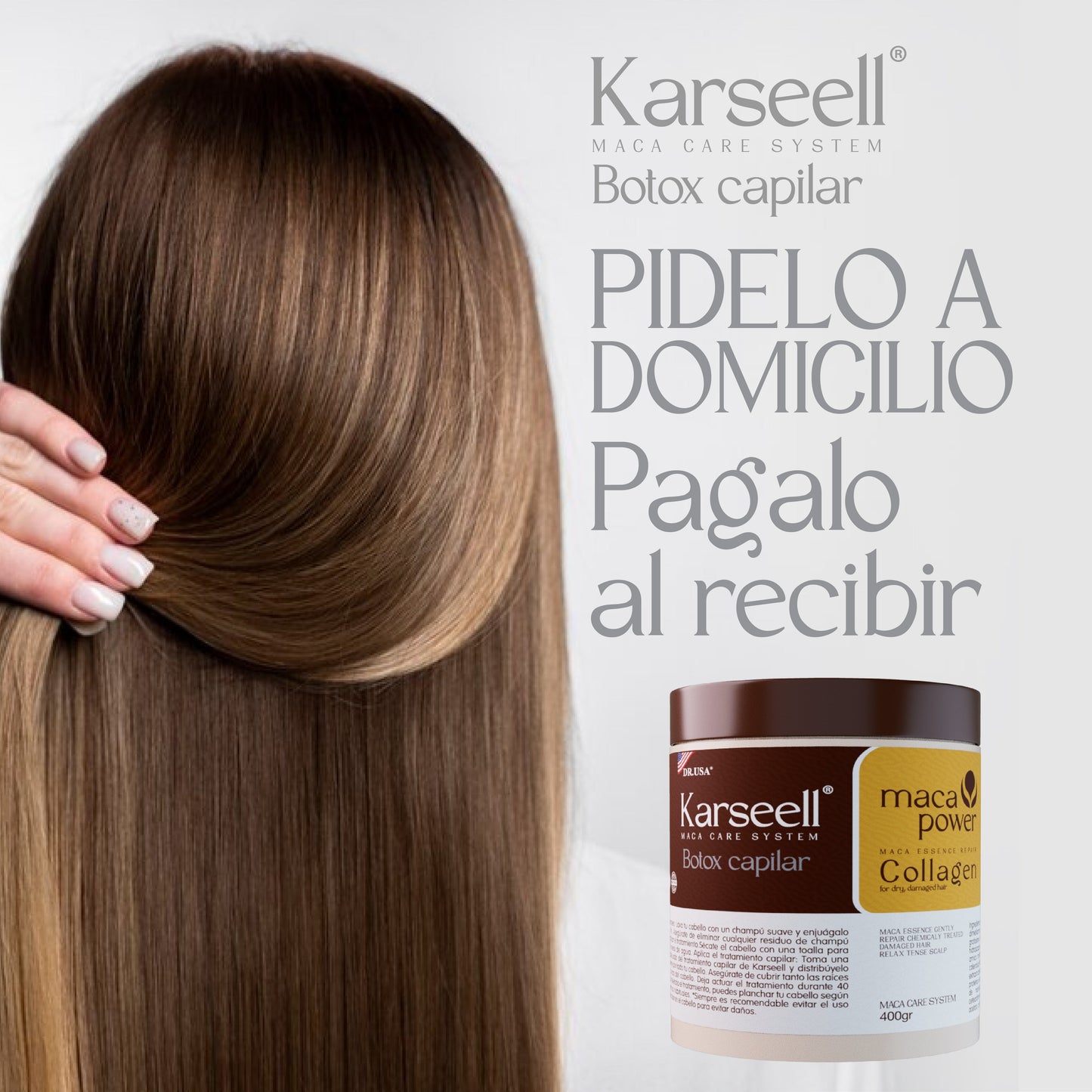 KARSEELL: Alisa tu Cabello en MINUTOS! + ENVÍO GRATIS 🚚