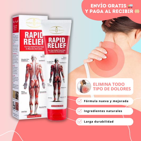 Crema Alivio Rápido Dolor Muscular + ENVÍO GRATIS 🚚