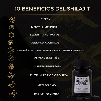 Shilajit™: Dale la Energía que tu cuerpo Necesita AHORA! + ENVÍO GRATIS 🚚