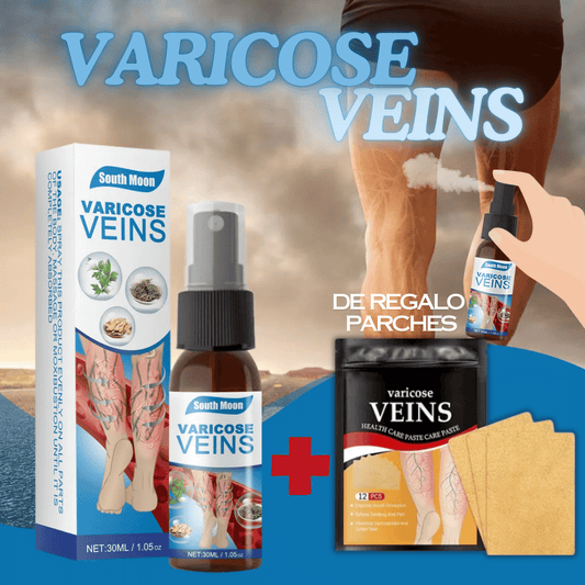 VARICOSE VEINS®: Disminuye las VARICES en POCO TIEMPO! + PARCHES DE REGALO 🎁 Y ENVÍO GRATIS 🚚