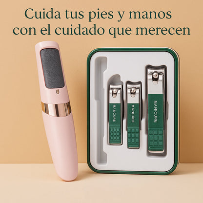 LIMA PRO™: Elimina los Callos Rápidamente + KIT de Manicure de REGALO 💅🚚