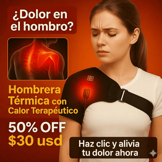 ThermaShoulder™: Alivia tus dolores en 10 MINUTOS! + ENVÍO GRATIS 🚚