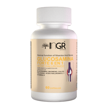 ¡GLUCOSAMINA FORTE 6 EN 1! 🔥 💪 Recupera tu Bienestar ¡El suplemento que tus articulaciones necesitan! + ENVÍO GRATIS 🚚