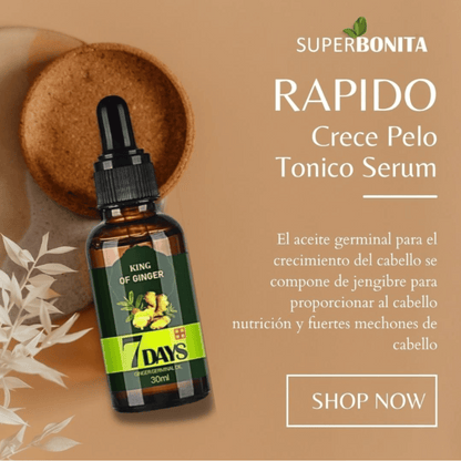 KING OF GINGER: Haz CRECER tu PELO en POCO TIEMPO! + ENVÍO GRATIS 🚚