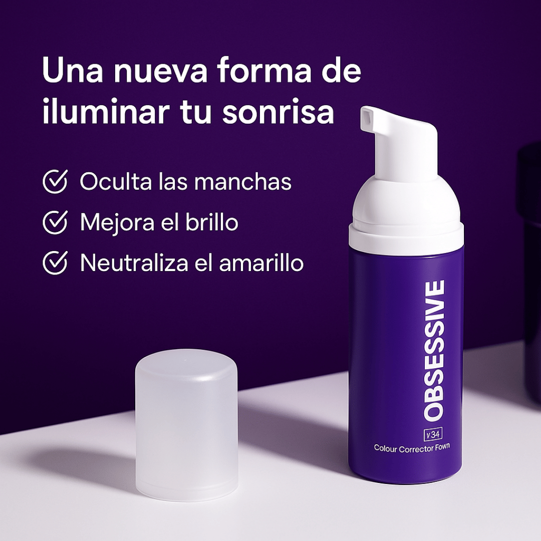 OBSESSIVE: Blanquea tus DIENTES en POCO TIEMPO! + ENVÍO GRATIS 🚚